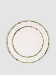 Ramatuelle green bamboo salad/starter plate