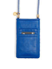 Berawa blue crossbody phone pouch