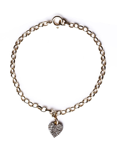 Kirstie Le Marque Diamond heart bracelet at Collagerie