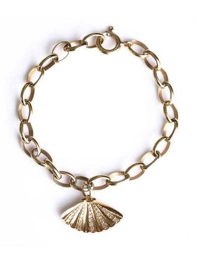 Kirstie Le Marque Diamond fan bracelet at Collagerie