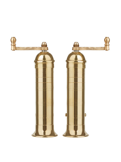 Rebecca Udall Brass salt & pepper mill set at Collagerie