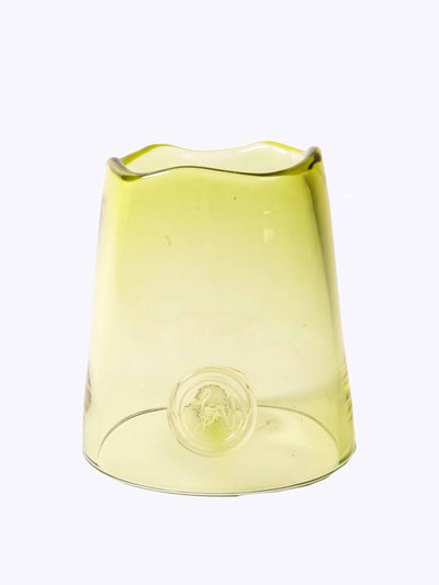 Hadeda Olive glass cloche at Collagerie