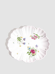 Picardie large floral serving platter