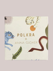 Polkra x Anna Glover set of 6 Mirabilia Sunlight coasters