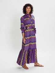 Demi flower power cotton maxi