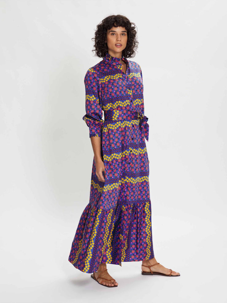 Demi flower power cotton maxi