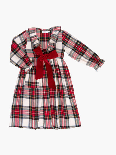 Amaia Red tartan nightdress at Collagerie