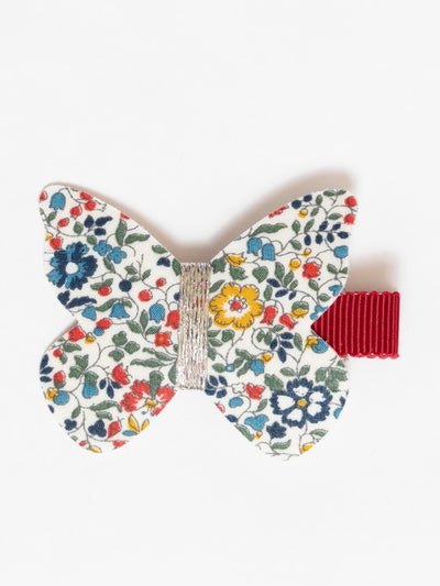Amaia Liberty Katie&Millie print butterfly hairclip at Collagerie