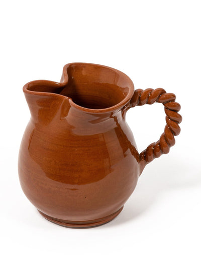 Sharland England Louise terracotta jug at Collagerie