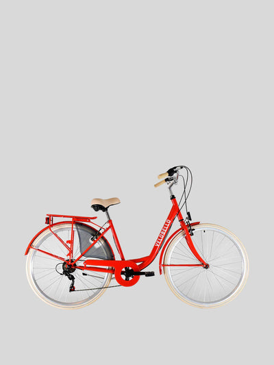 Velobello Chelsea red Dutch style ladies bicycle at Collagerie