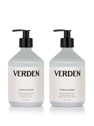 Verden D'Orangerie wash and balm set at Collagerie