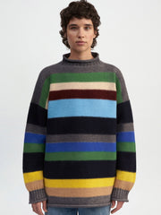 Alva boatneck striped jumper