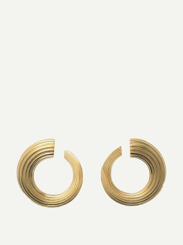 Gold Croissance Illimitée earrings