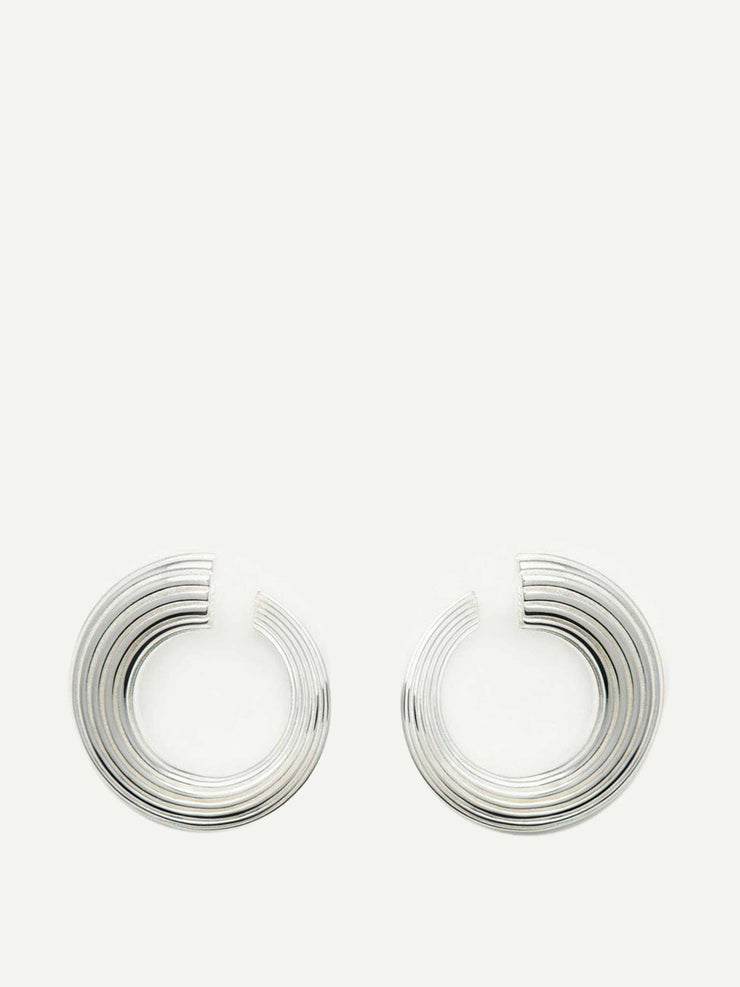 Silver Croissance Illimitée earrings