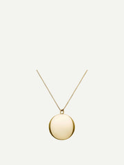 Large gold shell No.1 necklace