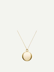 Medium gold shell No.1 necklace