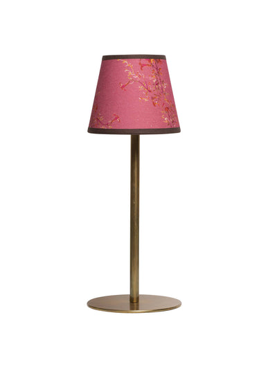 Dar Leone Pink floral lampshade at Collagerie