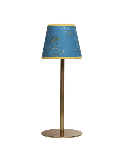 Dar Leone Blue floral print candle clip lampshade at Collagerie