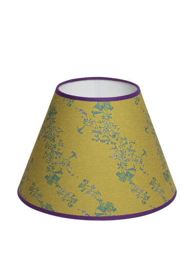 Dar Leone Yellow floral print lampshade at Collagerie