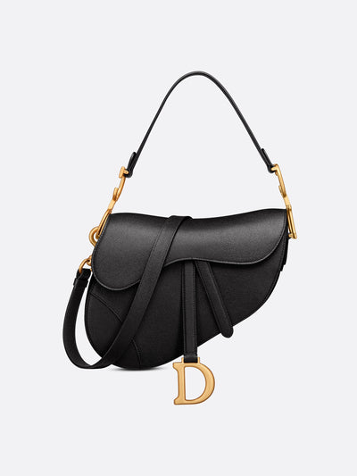 Dior Saddle bag in grained calf skin at Collagerie