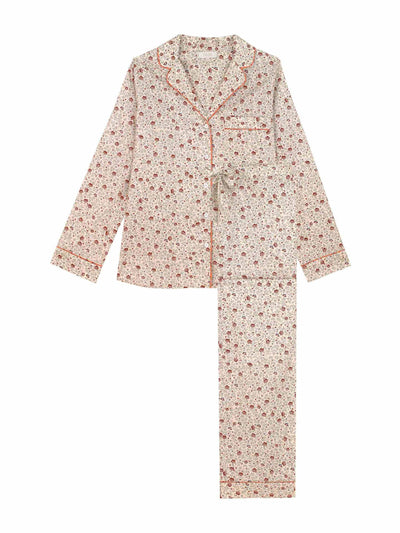 Yolke Cotton micro-floral pyjamas at Collagerie