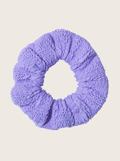 Hunza G Lilac scrunchie at Collagerie