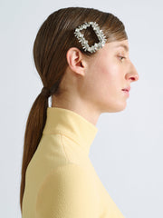 Felicity interlocking crystal hair clip