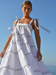 White Emely dress