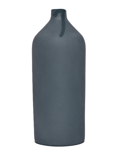The Sette Matte grey vase at Collagerie