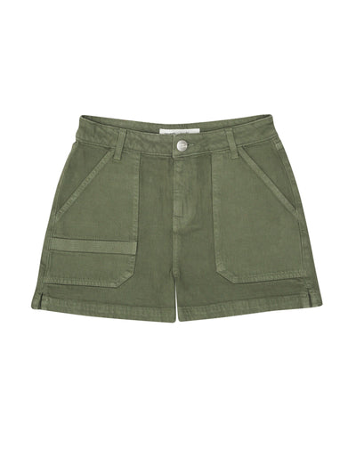 Seventy + Mochi Elodie shorts in khaki at Collagerie