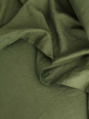 Forest linen sheet set with pillowcases