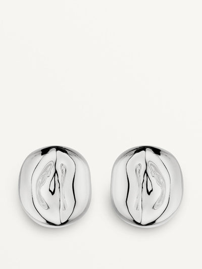 Dévé Sterling silver stud earrings at Collagerie
