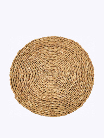 Hadeda Gone rural natural woven grass placemat at Collagerie