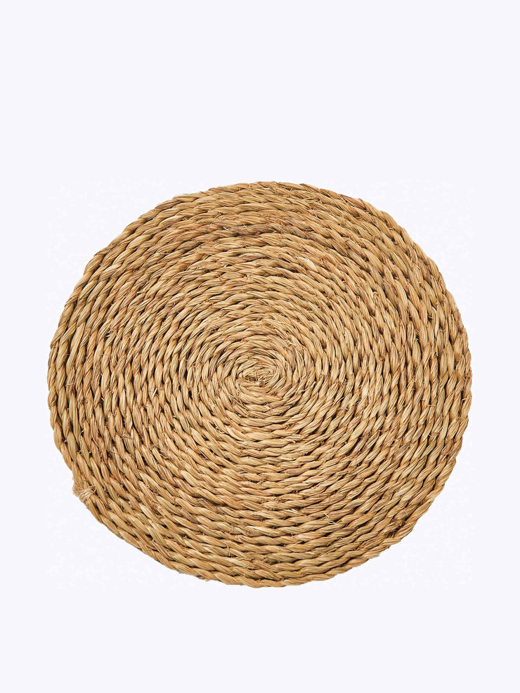Gone rural natural woven grass placemat