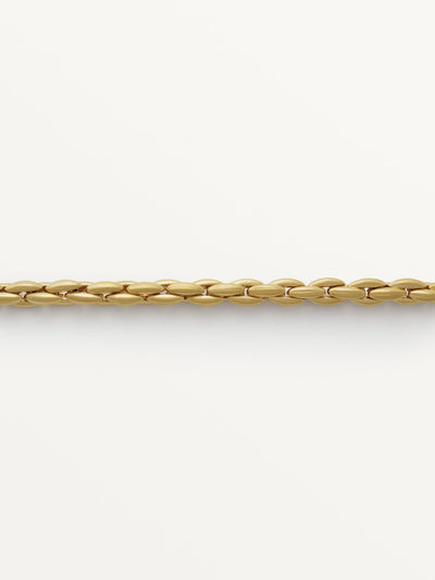 Dévé 18kt gold vermeil chain bracelet at Collagerie