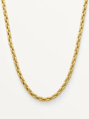 18kt gold vermeil chain necklace