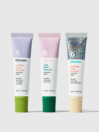 Glossier Hydrating balm trio at Collagerie