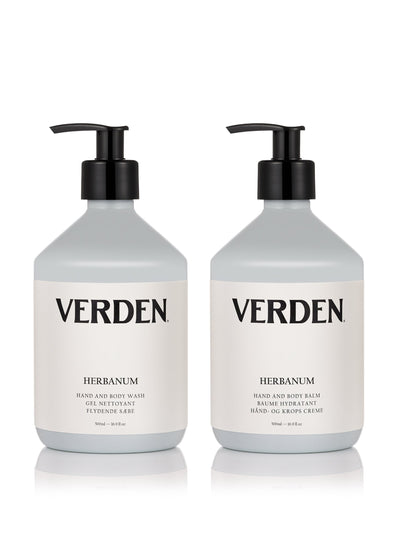 Verden Herbanum wash and balm set at Collagerie