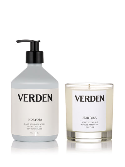 Verden Hortosa wash and candle set at Collagerie