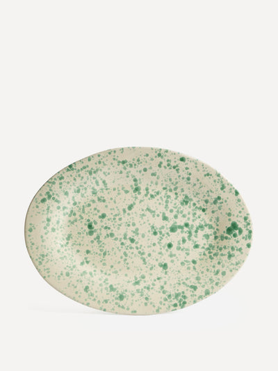 Hot Pottery Serving platter in pistachio at Collagerie