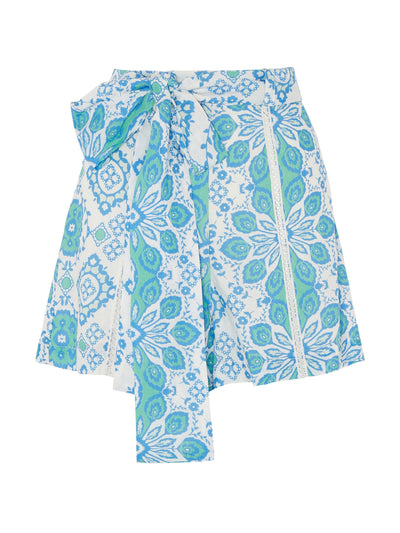 Evarae Petra shorts in floral Lenzing linen at Collagerie
