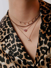 Harry's diamond lightning bolt necklace