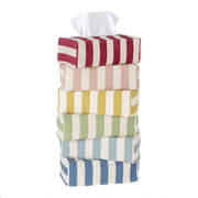 Tangier stripe tissue box cover Interiors Alice Palmer & Co    - Collagerie