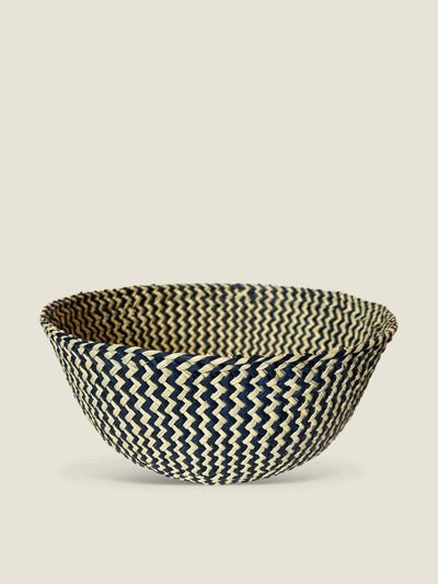 The Colombia Collective Narino woven bowl at Collagerie