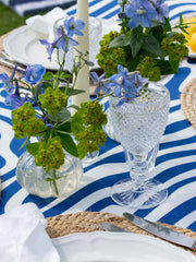 Polkra x Jess Wheeler blue Wiggle collection tablecloth