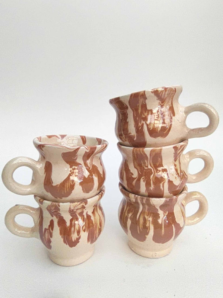 Tan mini cup