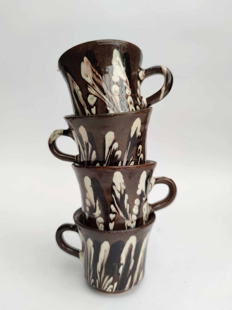 Single espresso chocolate cup