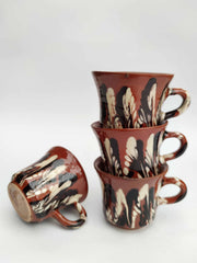 Single espresso tan cup