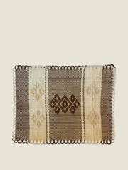 Sandona bordered woven placemats (set of 2)