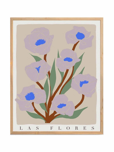 Carla Llanos Print | 'Flowers' #09 at Collagerie